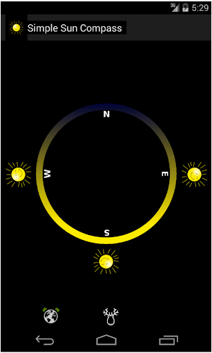 Simple Sun Compass