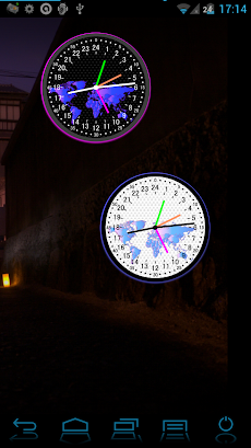 24時間アナログ世界時計 Androidアプリ Applion