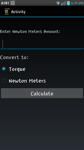 Newton Meters Torque Converter
