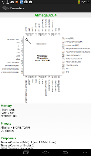 【免費生產應用App】AVR Atmega Database-APP點子