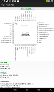 AVR Atmega Database - screenshot thumbnail