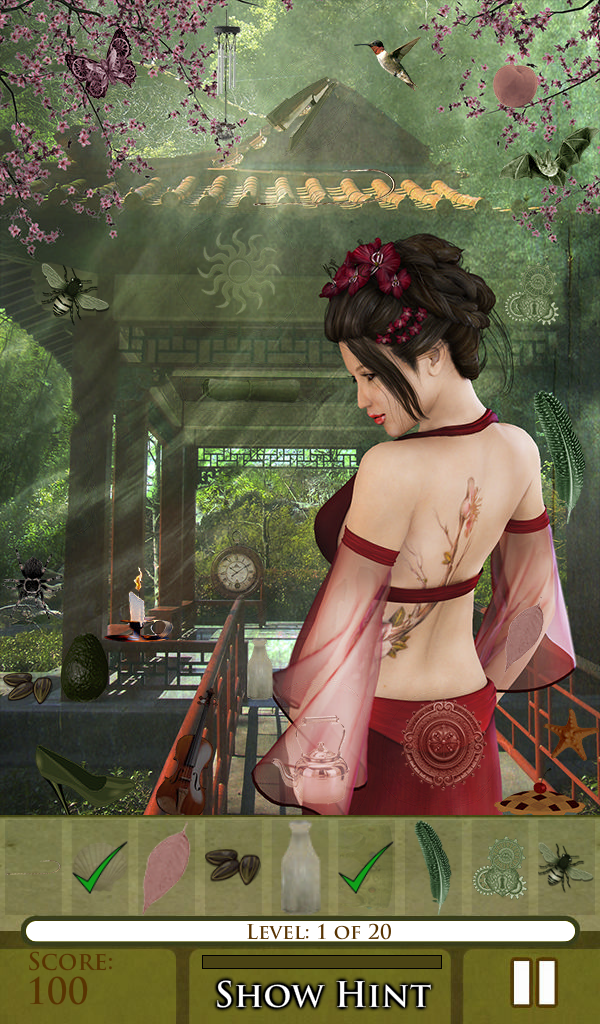 Sakura Garden Screen 3