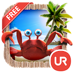 UR 3D Beach Island Live Theme Apk