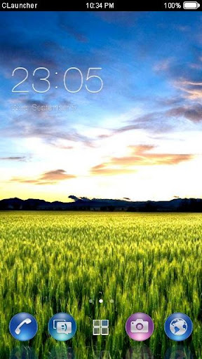 Endless Field C Launcher Theme