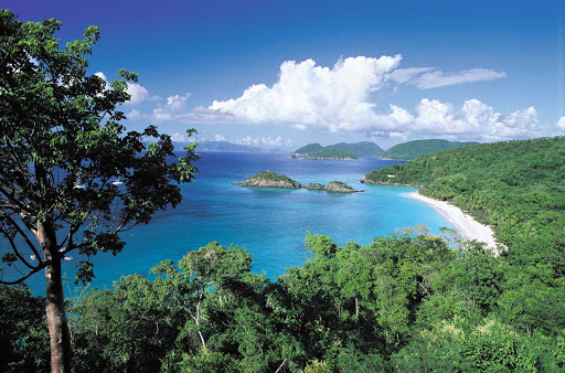 deserted-beach-USVI - Explore miles of beaches with a loved one in the US Virgin Islands.