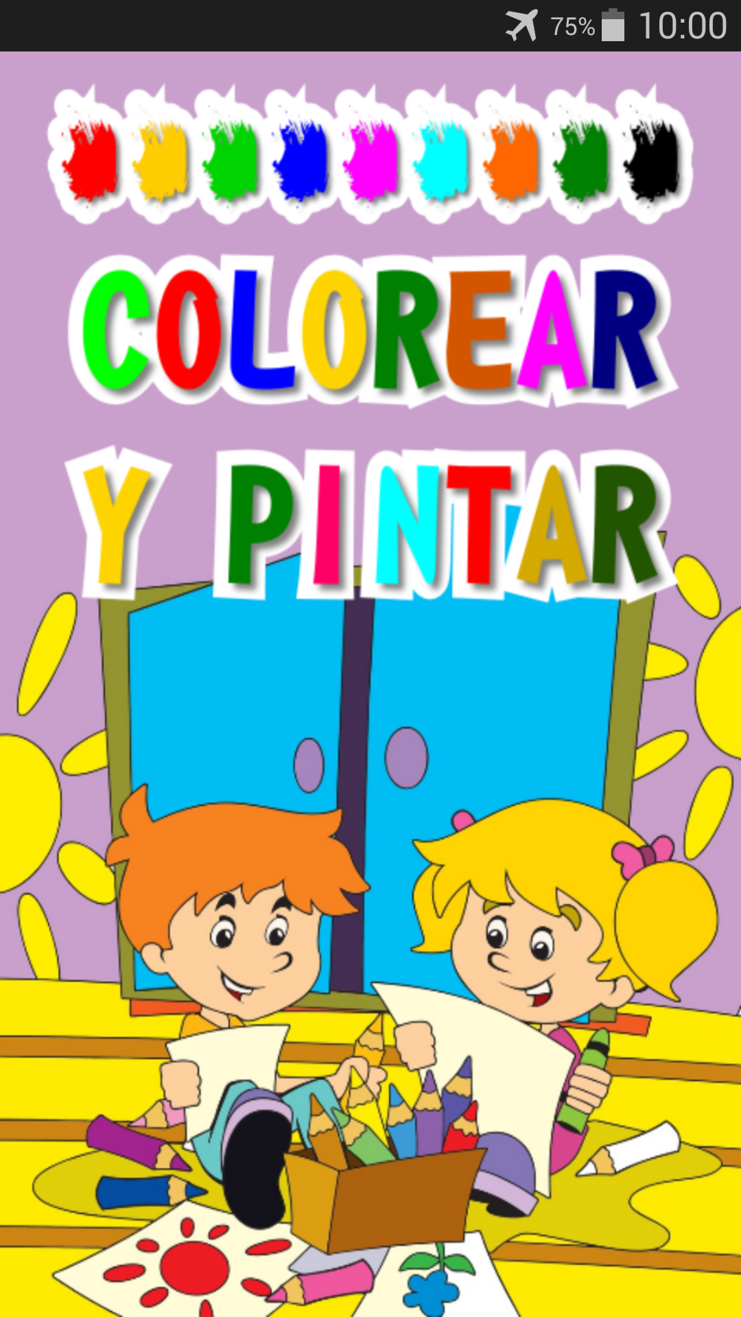 Android application Children Coloring Book screenshort