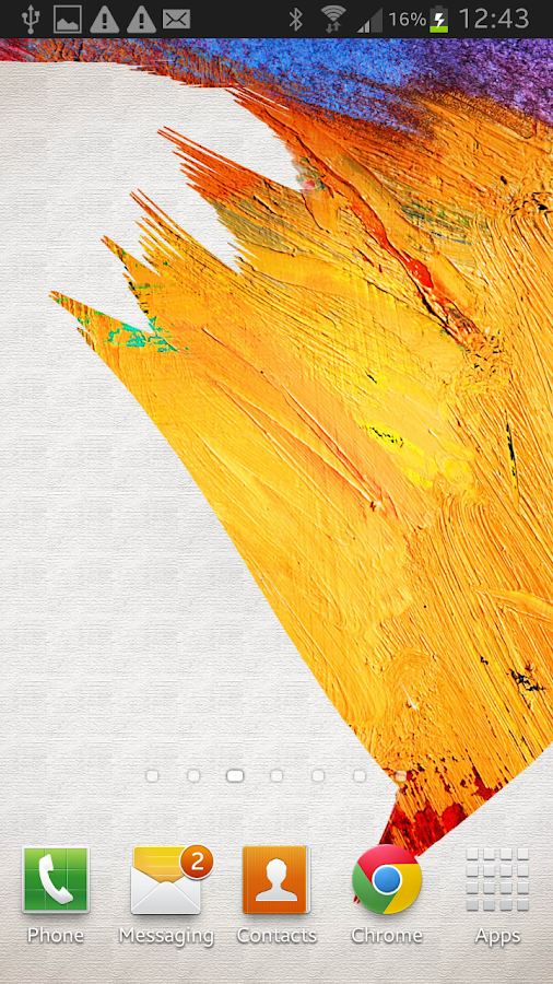 Galaxy Note 3 Live Wallpaper - screenshot