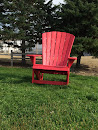 Giant Red Chair