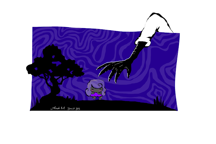 when darkness falls ...