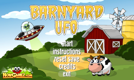 【免費解謎App】Barnyard UFO fun physics game-APP點子