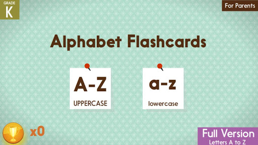 ABC Alphabet Flashcards Game