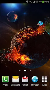 Deep Space 3D Pro lwp - screenshot thumbnail