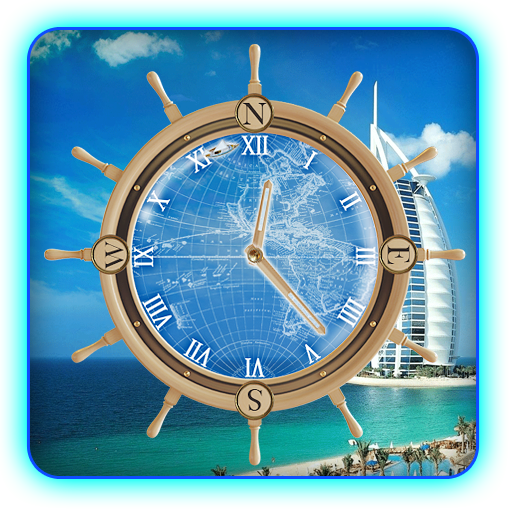 Dubai Hotels Compass Clock LWP 個人化 App LOGO-APP開箱王