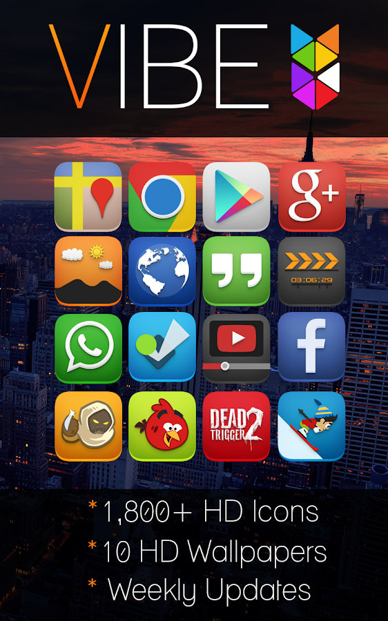 Vibe - Icon Pack - screenshot