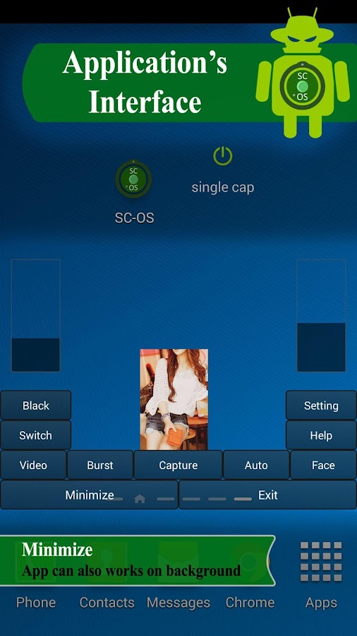 Spy Camera OS (SCOS) - screenshot