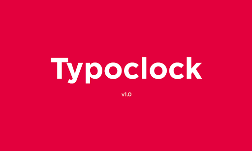 Typoclock