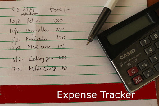 Monthly Expense Tracker India