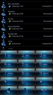How to install Dialer Gloss Blue Dusk Theme 1.0 mod apk for android