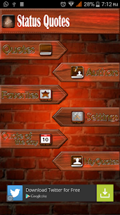 Status Quotes Screenshots 0