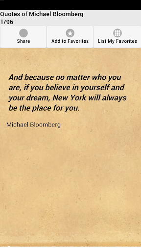 Quotes of Michael Bloomberg