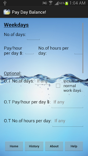 Pay Day Balance