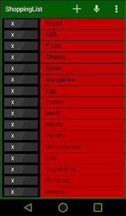 Free ShoppingList APK for Android