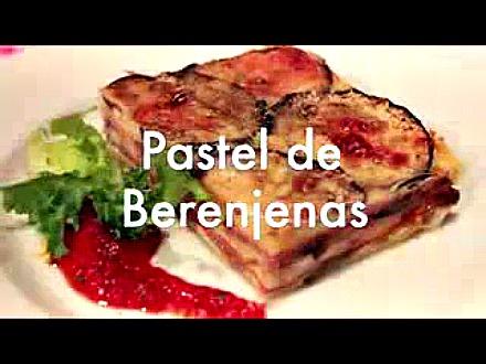 Receta Pastel de Berengena