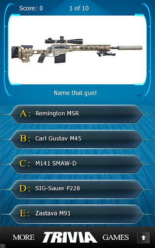 【免費益智App】Name that Gun Trivia-APP點子