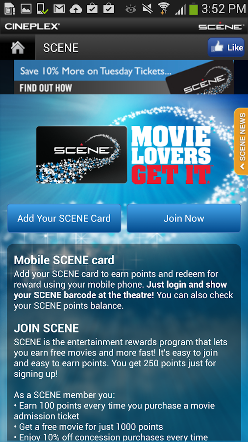 Cineplex Mobile Android Apps on Google Play