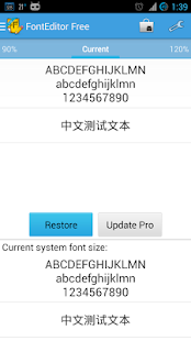 Lastest FontEditor-Change Font Size APK for Android