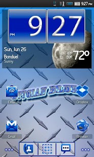 Lastest ADW theme StyGian Blue APK