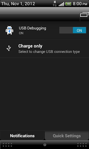 USB Debugging Toggle