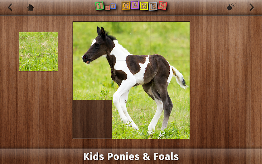 1st Games Kids Pony Puzzles Screen 2