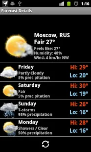 MIUI Digital Weather Clock - screenshot thumbnail