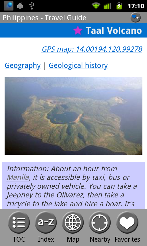 Philippines - Travel Guide Screen 3