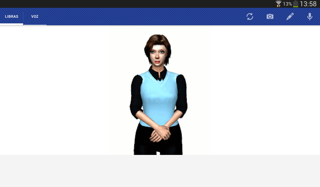 Rybená Tradutor Libras Voz OCR - screenshot