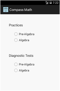 Algebra Compass math