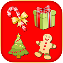 Baby shapes christmas version icon