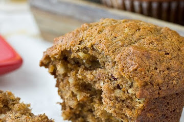 Healthy Breakfast Recipe: Whole Grain Morning Glory Muffins