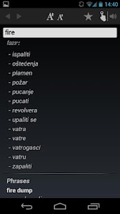 Free Dict Croatian English - náhled