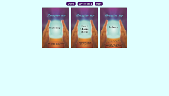 Energy Healing Cards Screenshots 3