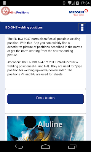 Welding positions ISO 6947