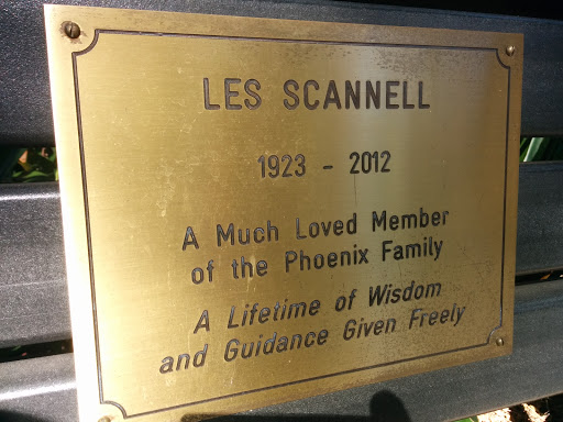 Les Scannell Memorial Plaque