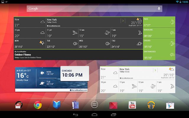 AccuWeather Platinum AccuWeather, Platinum,screenshot,prakiraan,cuaca,widget,android,apk