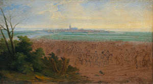 RIJKS: Adam Frans van der Meulen: The Troops of Louis XIV before Naarden, 20 July 1672 1690