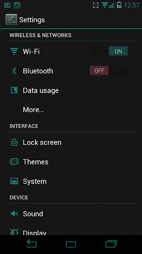 Torrid Teal CM10 Theme v1.1 APK