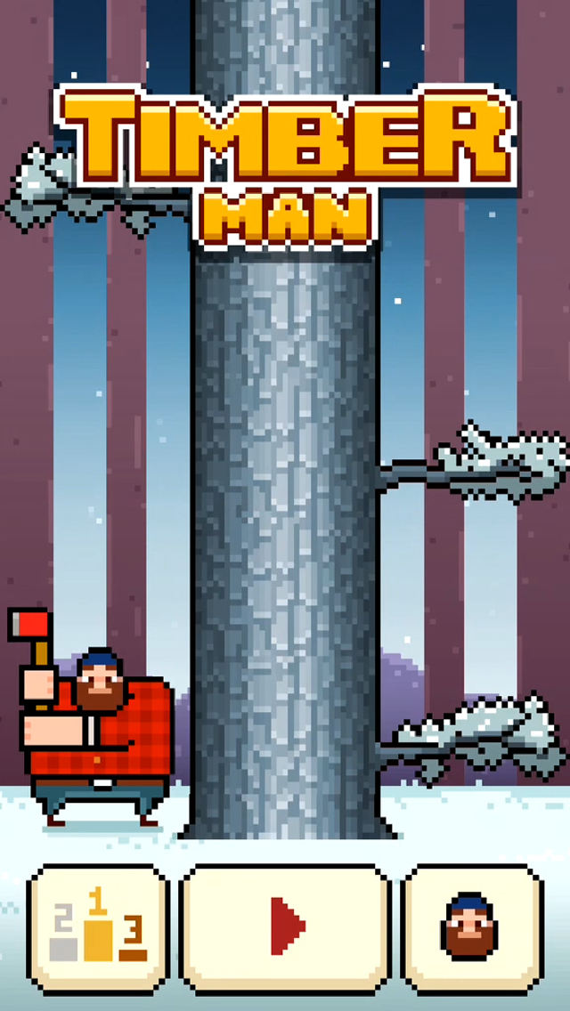 Android application Timberman screenshort