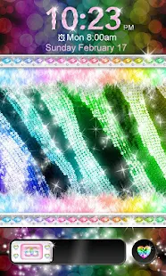 Glamorous★Rainbow Zebra★Locker