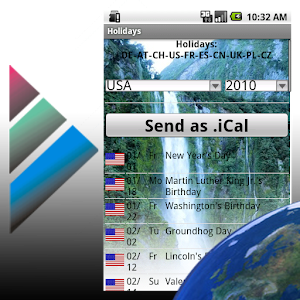 Holidays: D-A-CH-US-FR-ES-CN.. 1.0