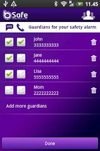 bSafe - Personal Safety Alarm - screenshot thumbnail